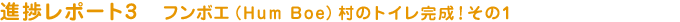 進捗レポート