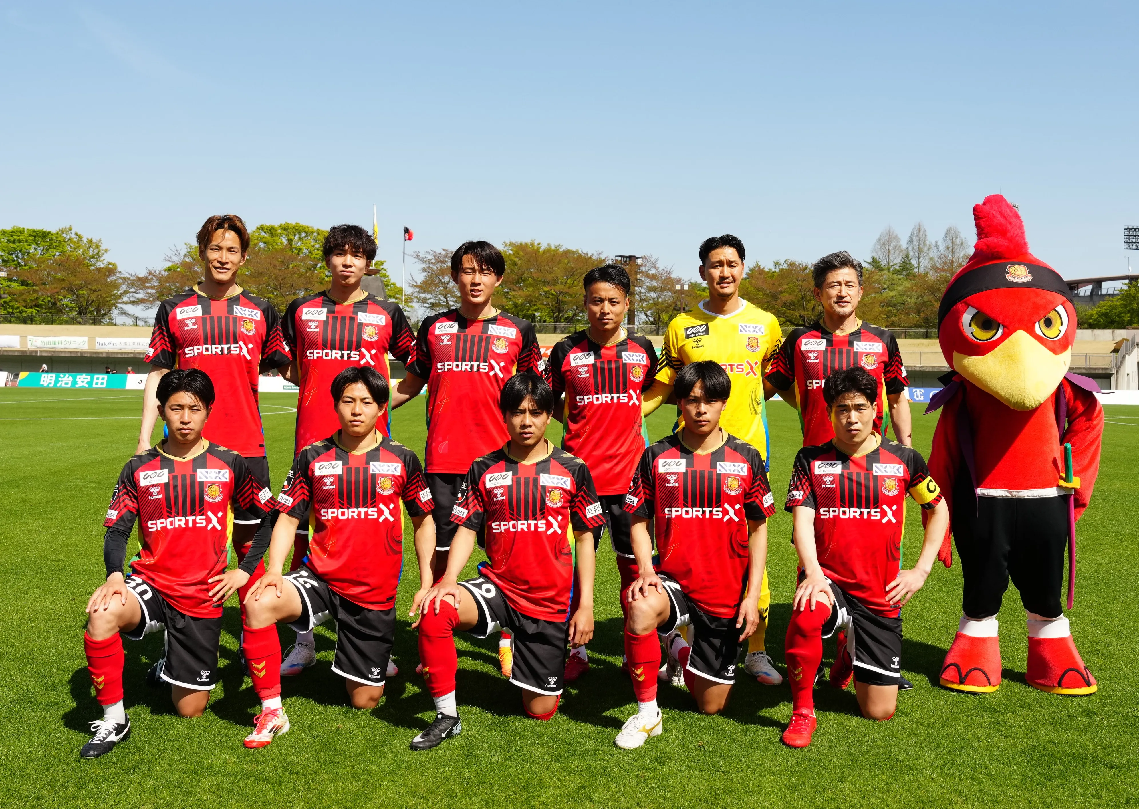 福島ユナイテッドＦＣ集合写真