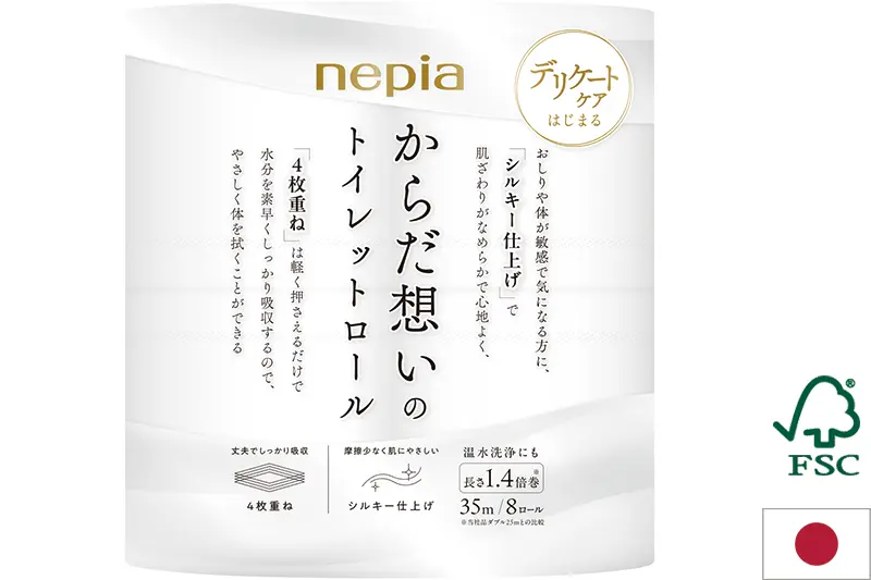 KARADAOMOI　 Body-Friendly Toilet Roll