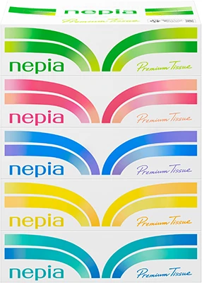 ネピア ティシュ 5コパック360枚(180組)
