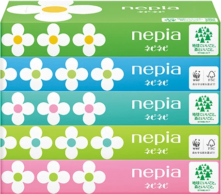 ネピア　ネピネピ ティシュ5コパック