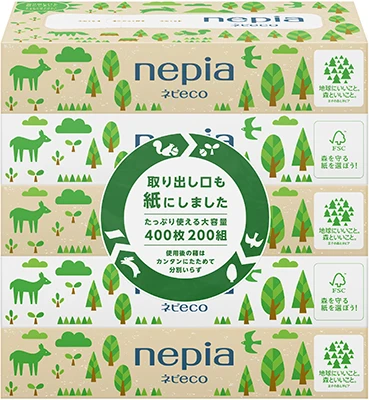 ネピア ネピeco ティシュ5コパック