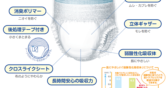 ネピアテンダー うららか日和 消臭長時間パンツ Lサイズ 14枚 Adl区分 立てる 座れる方 芸能人愛用